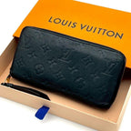 Louis Vuitton Zippy Wallet Monogram Empreinte Black Noir