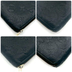 Louis Vuitton Zippy Wallet Monogram Empreinte Black Noir — view 9