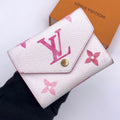 Louis Vuitton Monogram by the Pool Victorine Trifold Wallet White