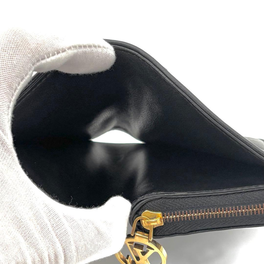 Louis Vuitton Wallet Monogram Coussin Portefeuille Lou Black — view 4