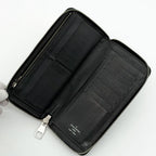 Louis Vuitton Zippy Wallet Vertical Taiga Black Round — view 6