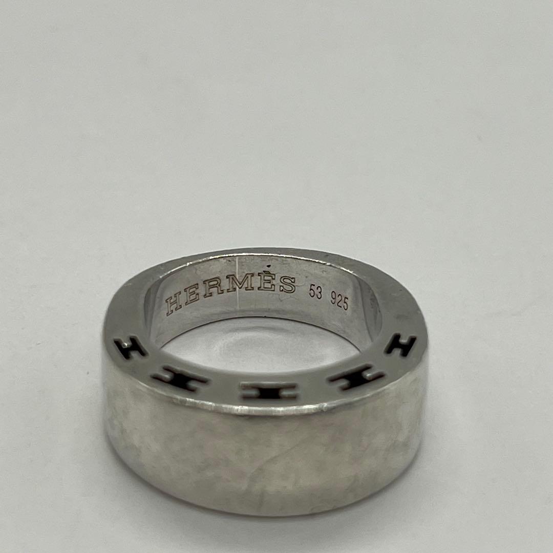 Hermes Clarte Ring Size 53 SV 925 — view 8
