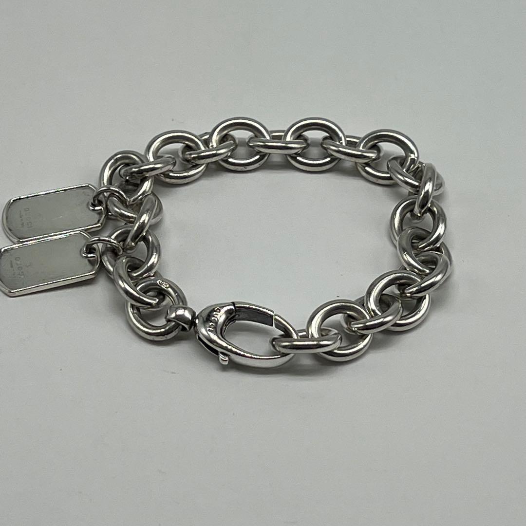 Gucci Double Dog Tag Bre Vintage Bracelet — view 4