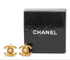 Chanel CC Logo Vintage Earrings — view 2