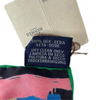 Hermes Carre 70 Silk Scarf New Herme Code Horse — view 7