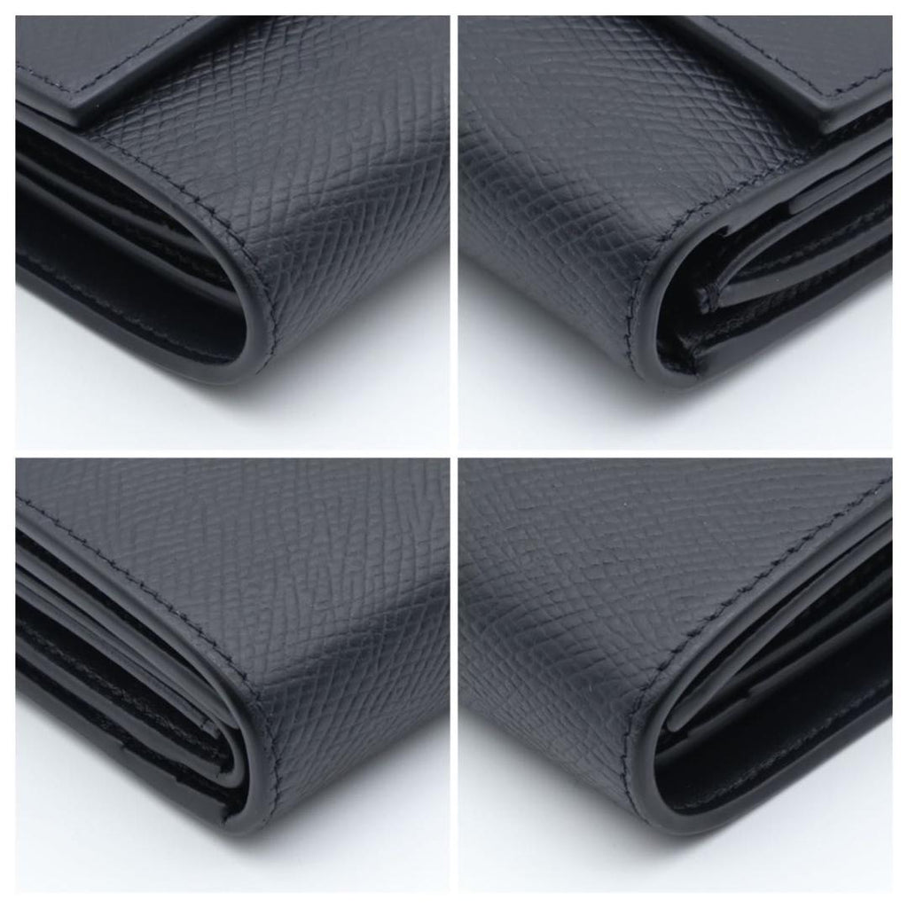 Celine Trifold Tri Foldwallet Black Wallet — view 8