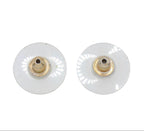 Chanel Mademoiselle Medal Motif Swing Earrings — view 4