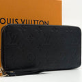 Louis Vuitton Zippy Wallet Empreinte Leather Round