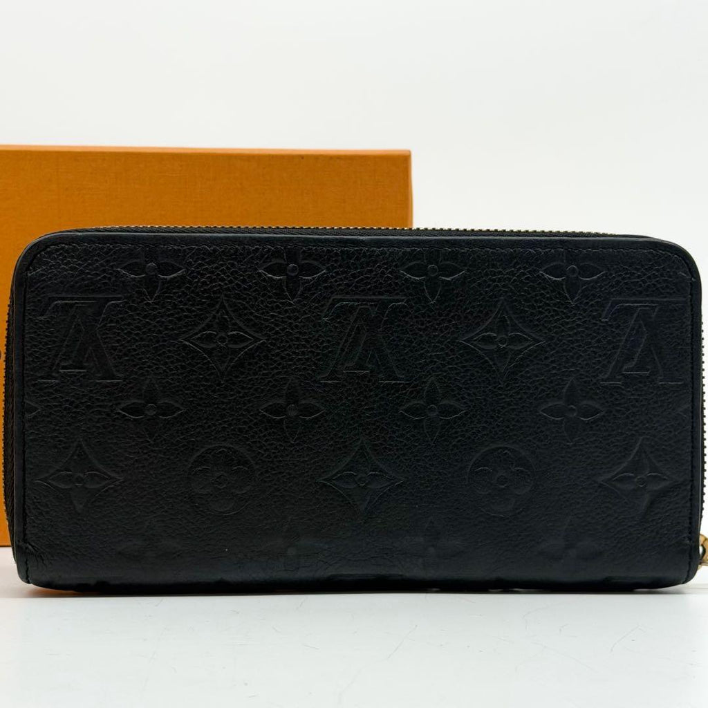 Louis Vuitton Zippy Wallet Empreinte Leather Round — view 3