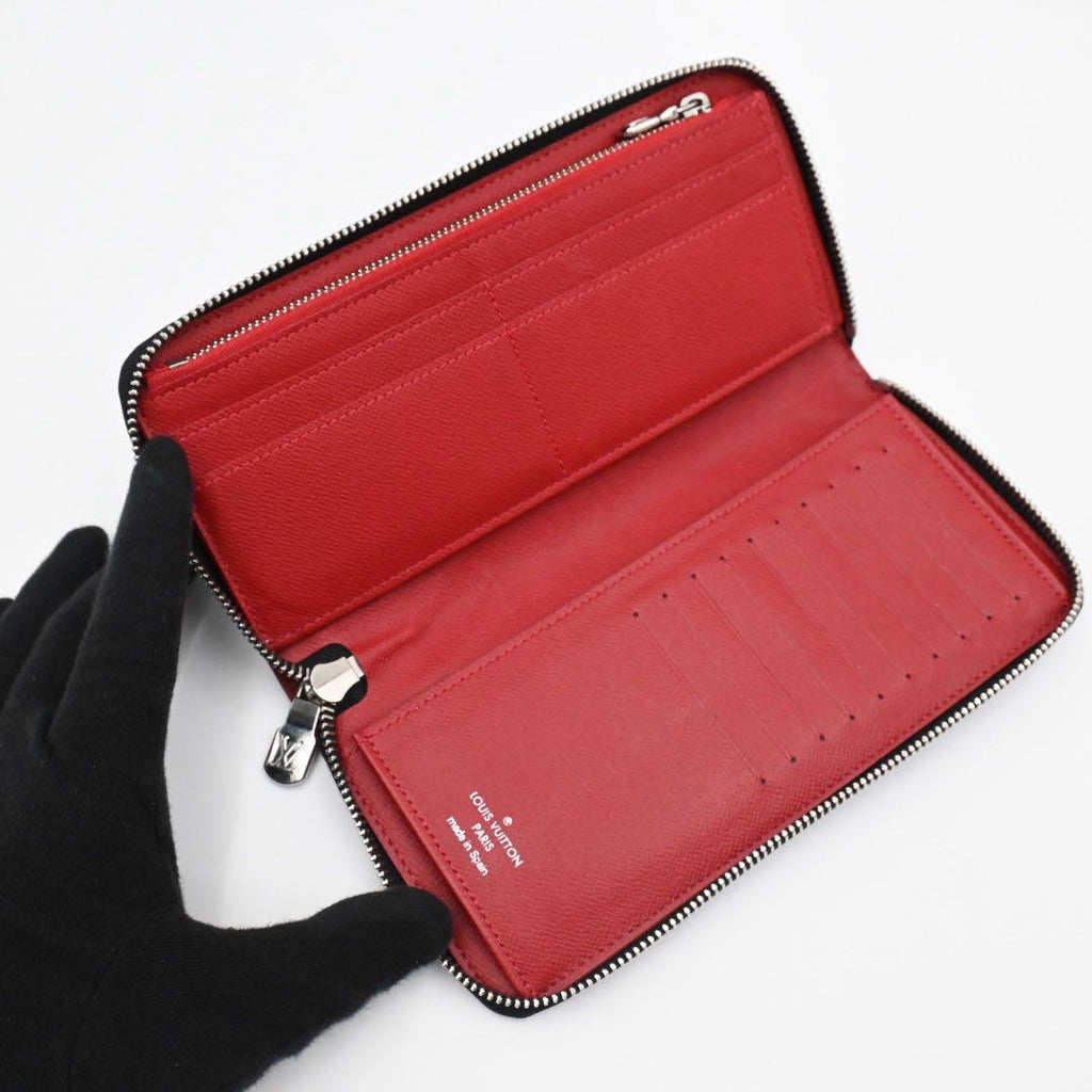 Louis Vuitton Graphite Wallet Zippy Vertical — view 3