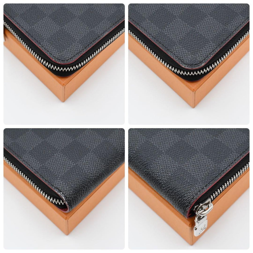 Louis Vuitton Graphite Wallet Zippy Vertical — view 7