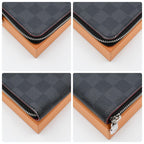 Louis Vuitton Graphite Wallet Zippy Vertical — view 7