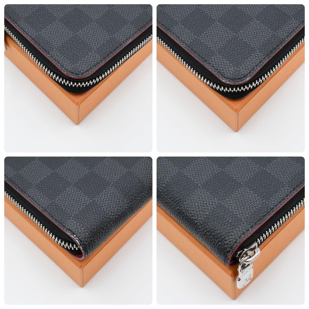 Louis Vuitton Graphite Wallet Zippy Vertical — view 7