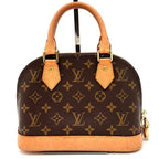 Louis Vuitton Handbag 2-Way Monogram Alma BB Brown — view 2