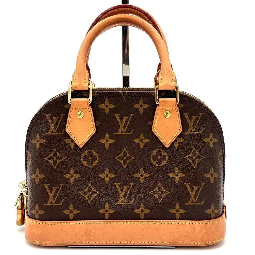 Louis Vuitton Handbag 2-Way Monogram Alma BB Brown — view 3