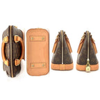 Louis Vuitton Handbag 2-Way Monogram Alma BB Brown — view 7