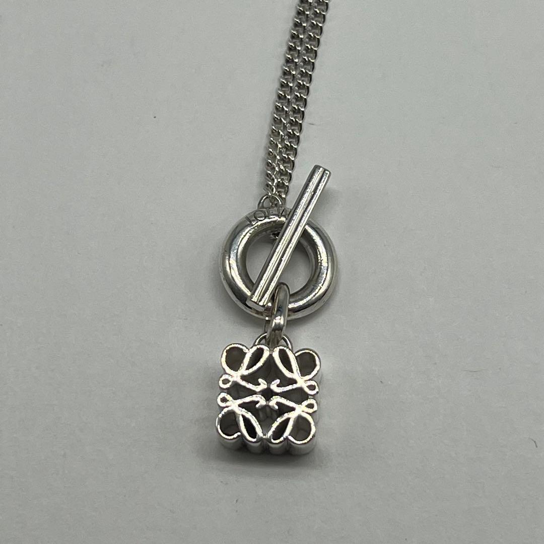 Loewe Anagram Toggle Necklace Charm — view 3