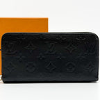Louis Vuitton Zippy Wallet Empreinte Black Round — view 2