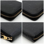 Louis Vuitton Zippy Wallet Empreinte Black Round — view 5