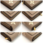 Louis Vuitton Wallet Portefeuille Clair Bicolor Tourterelle — view 8