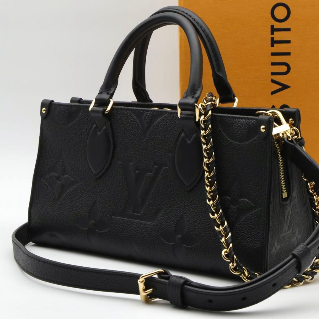 Louis Vuitton On The Go East West Monogram Empreinte Shoulder Bag