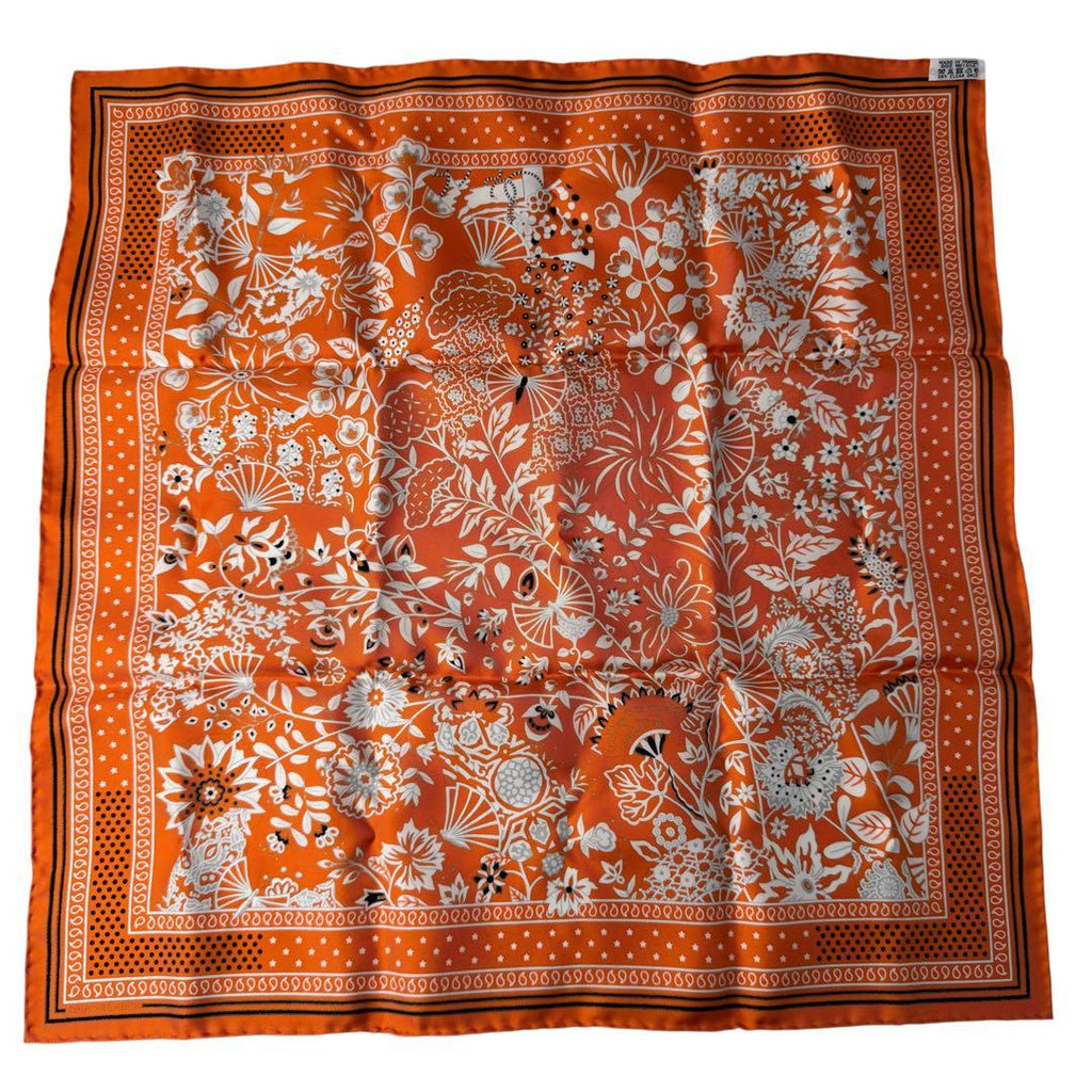 Hermes Carre 55 Silk Scarf Bandana — view 3
