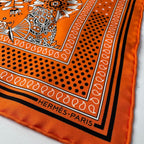 Hermes Carre 55 Silk Scarf Bandana — view 5