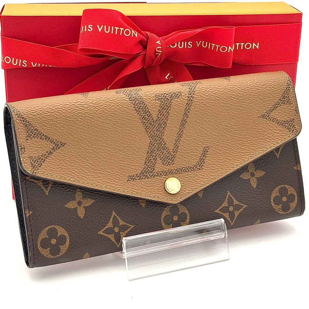 Louis Vuitton Wallet Monogram Giant Portefeuille Sarah Brown