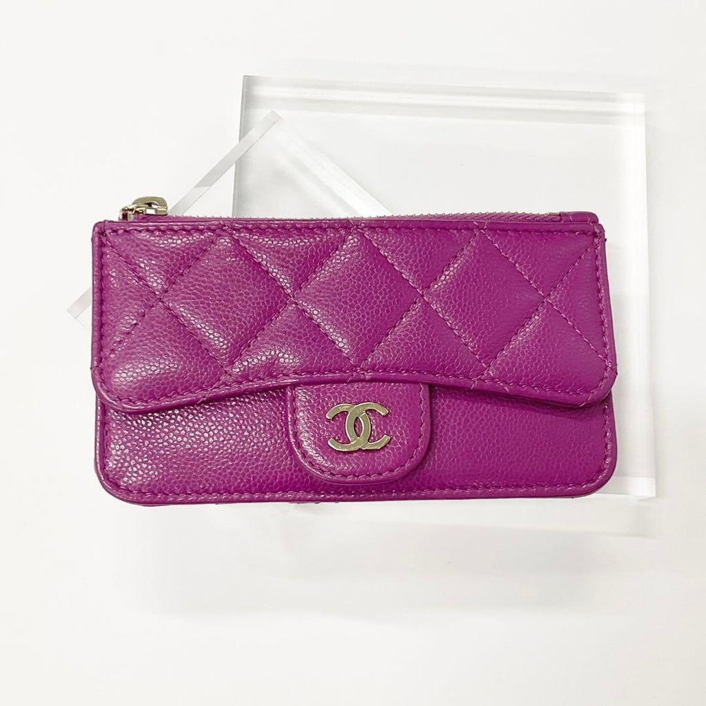 Chanel CC Logo Fragment Case Wallet Coin Card — view 2