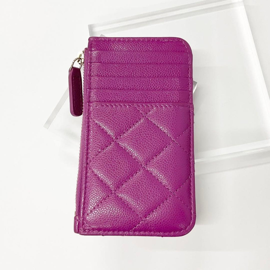 Chanel CC Logo Fragment Case Wallet Coin Card — view 3