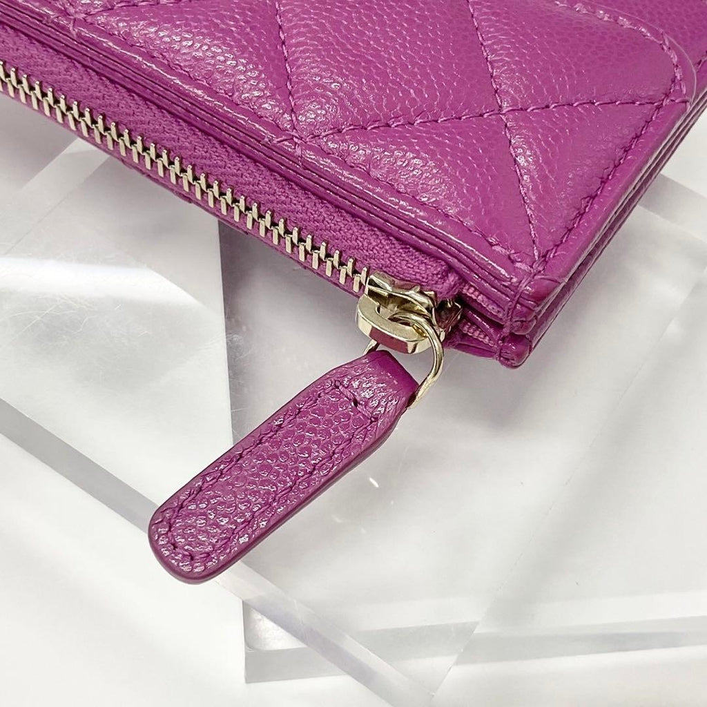 Chanel CC Logo Fragment Case Wallet Coin Card — view 5