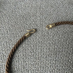 Chanel Vintage CC Logo Choker Necklace — view 4