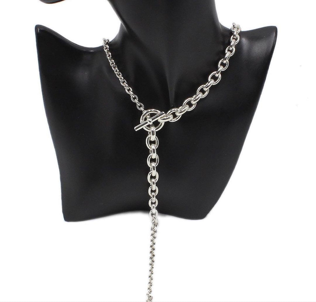 Hermes Crescendo Anchor Chain Necklace