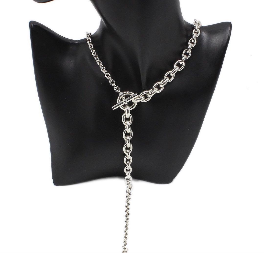 Hermes Crescendo Anchor Chain Necklace