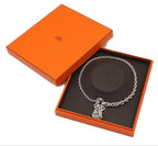 Hermes Crescendo Anchor Chain Necklace — view 2