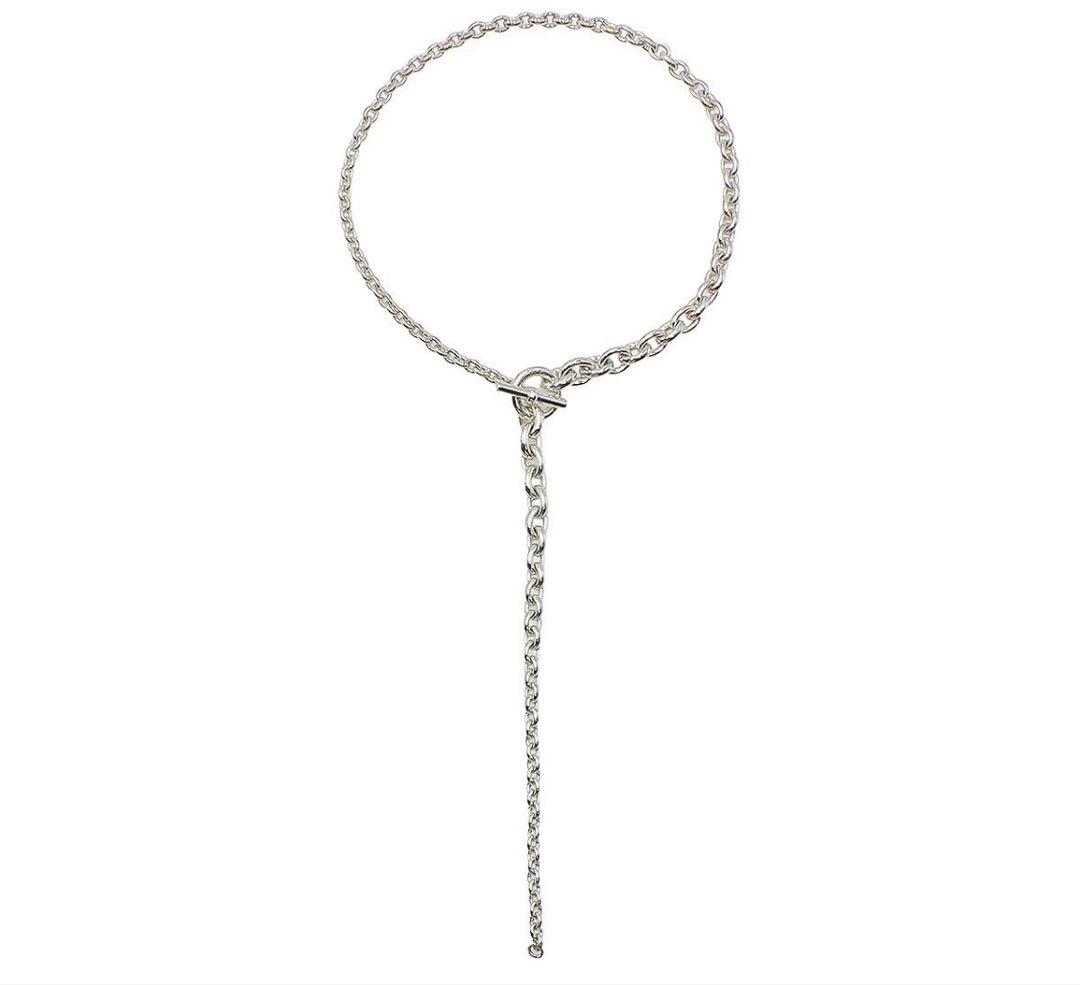 Hermes Crescendo Anchor Chain Necklace — view 3