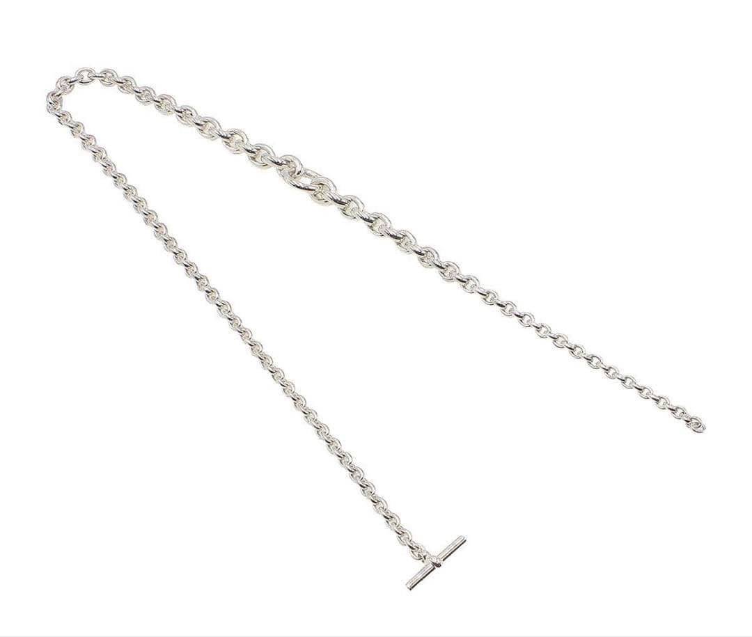 Hermes Crescendo Anchor Chain Necklace — view 4