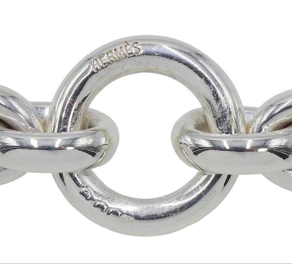 Hermes Crescendo Anchor Chain Necklace — view 6