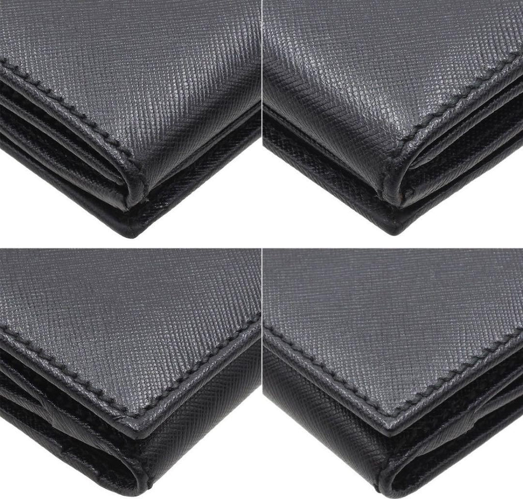 Saint Laurent Leather Monogram Bifold Wallet — view 5