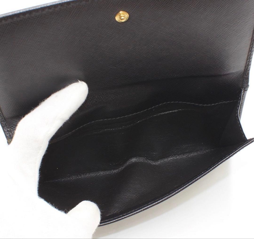 Saint Laurent Leather Monogram Bifold Wallet — view 6