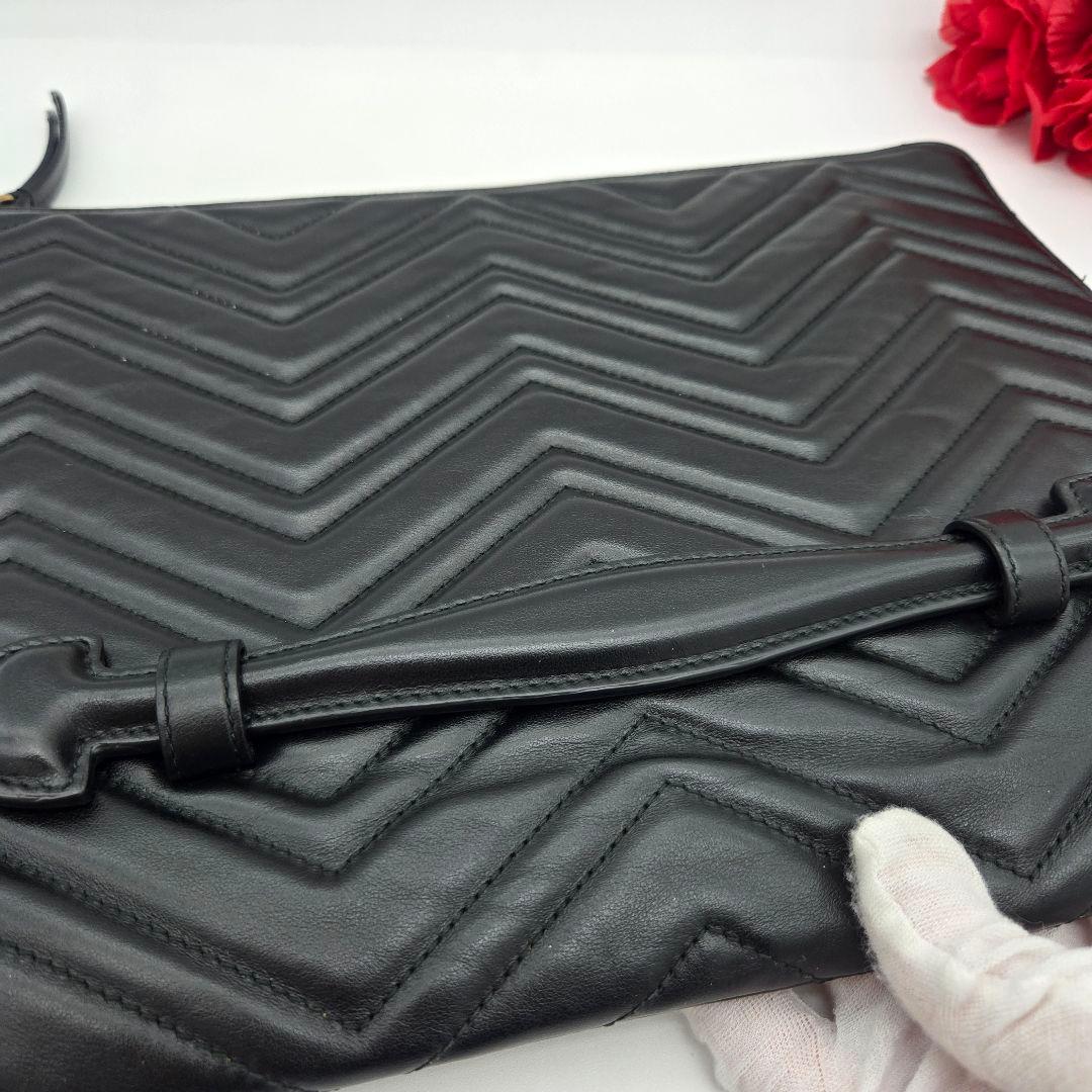Gucci Clutch GG Marmont Quilted — view 7