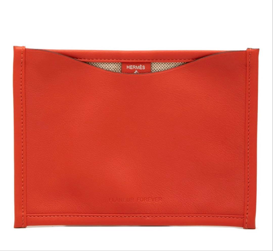 Hermes Petit Ash Pouch Case Card — view 2