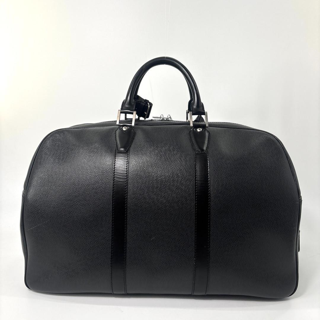 Louis Vuitton Taiga Kendall PM Ardoise Boston Bag Black — view 5