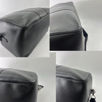 Louis Vuitton Taiga Kendall PM Ardoise Boston Bag Black — view 8