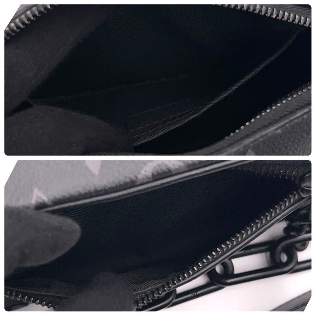 Louis Vuitton Monogram Eclipse Mini Soft Trunk — view 5