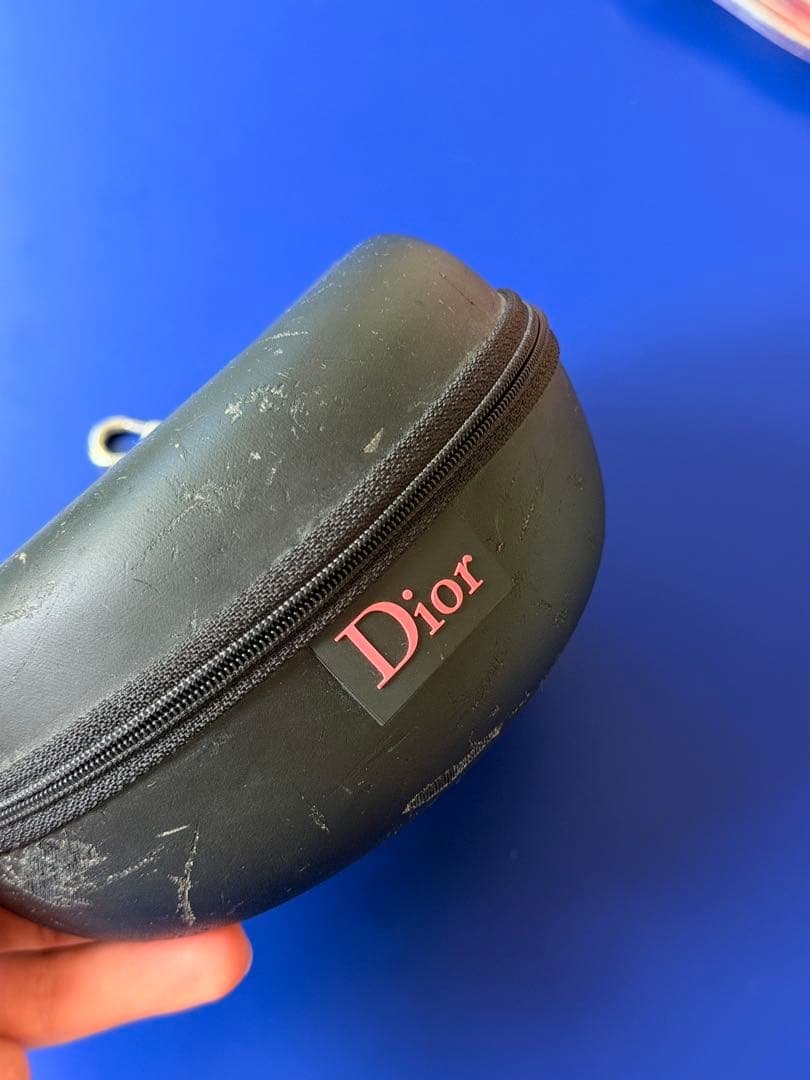 Dior Sunglasses Red Shield Shape Eyewear — view 6