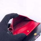 Prada Saffiano Bifold Wallet Heart Black Compact — view 5