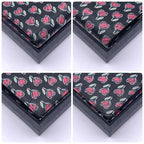 Prada Saffiano Bifold Wallet Heart Black Compact — view 8