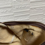 Fendi Zucca FF Canvas Leather Hand Boston Bag Brown — view 8
