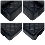 Chanel Mini Quilted Chain Shoulder Bag Lambskin CC Logo — view 4